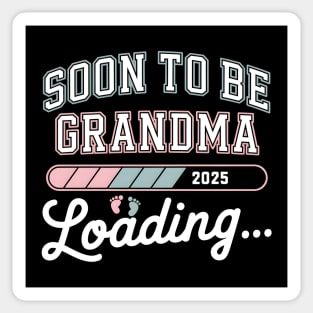 Soon To Be Grandma 2025: Loading... Announcement Sticker